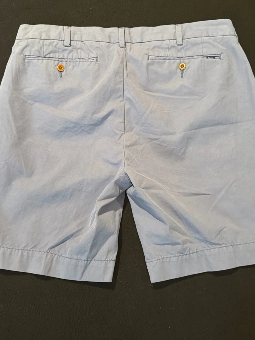 Polo by Ralph Lauren Blue Pima Cotton‎ Mens Shorts Size 34